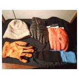 Gloves, hats and headbands