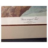 Matted "Green-winged Teal" print by John A Ruthven Ducks Unlimited 1989 Flyway collection 1565/5000