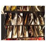 Tackle box full of tackle