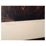 1988 Signed and numbered "Misty Blue" conservation edition print by Raedeke 10/200