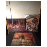 2 - 1983 impact images Eldorado Hills, CA photographer John Wagner and Deer  print photographed by Denver Bryan