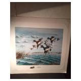 1995 Signed "Swift Ditch Lake of the Woods" print by Heath Foss