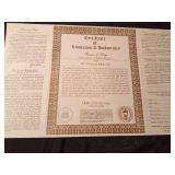 Numbered limited edition "Beacon of Hope" Season memories 1 Lithograph by Thomas Kinkade 1848 / 2750 with certificate of limitation & authenticity