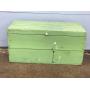 Vintage Solid Wood Hinged Storage Box