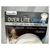 New Over Lite Ultra Motion Activated Wall/Ceiling Light