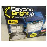 New Beyond Bright X3 Solar Powered Floodlight