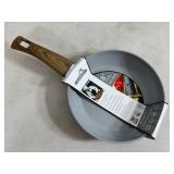 New 8 inch Ceramic Coated Aluminum Induction Safe Frying Pan