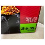 Box of 50 Lawn and Leaf Trash Bags - 39 Gallon