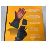 New Pair of Action Heat Battery Heated Winter Gloves - Men