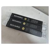 3 New Sets of Sovaro Reusable Straws with Cleaning Brushes