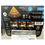 2 New Slim Beam Under Cabinet Rechargeable Lights