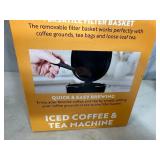 New Top Chef 20oz Iced Coffee and Tea Machine