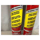 2 Cans of Flex Caulk with Trigger Flow Nozzle - Clear