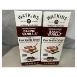 2 New Bottles of Watkins Baking Vanilla