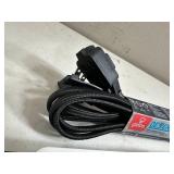 New GE Surge Protector and 9 ft Fabric Covered Extension Cord