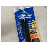 New Mr Bar-B-Q Scrub Daddy Bristle Free Steam Clean Grill Brush