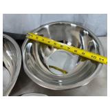 3 New Bene Casa Stainless Steel Mixing Bowls