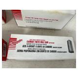 4 New Milwaukee Carbide Tooth Hole Saws - 4 Sizes