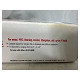 4 New Milwaukee Carbide Tooth Hole Saws - 4 Sizes