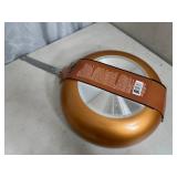 New 11 inch Ceramic Copper Coated Frying Pan