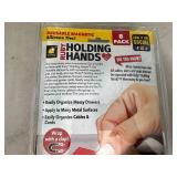 New 8 Pack of Ruby Holding Hands Magnetic Silicone Ties / Organizers