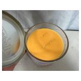 New Hostess Orange Cupcake Triple Wick Scented Candle