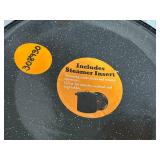 New Granite Ware 15.5 qt Stock Pot with Steam Insert