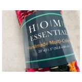 New Handmade Multi-Color Rag Rug