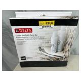 New Delta Corner Shower Shelf with Assist Bar