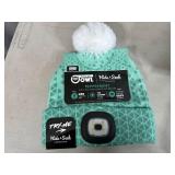 New Night Owl Rechargeable LED Lighted Beanie Hat - Kids