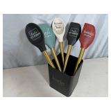 New Silicone Cooking Tools with Cute Sayings on Them