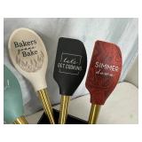 New Silicone Cooking Tools with Cute Sayings on Them