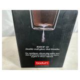 New Bodum 2 Piece Set Bistro Double Wall Thermo Cups - 15 oz
