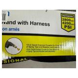 18 ft Telescoping Pressure Washing Wand with Harness