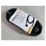 New 10 ft Propane Adaptor Hose - 1 lb to 20 lb tanks