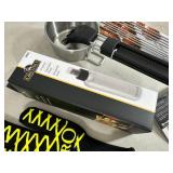 New Grill Accessories, Glove, Skewers, Oil Spritzer, Sauce Pan