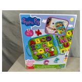 New Peppa Pig Alphabet Learning Case