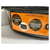 New Granite Ware Roaster Pan and Bread Proofing Basket