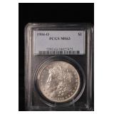 1904-O Morgan Silver Dollar PCGS MS63 - New Orleans Mint