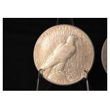 1922-S And 1922-D Peace Dollar - Lot of 2 United States Silver Dollars