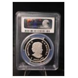 Maple Leaf High Relief 25th Anniversary 1 oz Silver Coin - Canada - $5 CAD - PR69DCAM