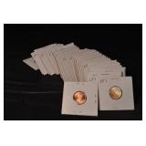 Lincoln Bicentennial Birth & Early Childhood Cents - 52-Coin Lot (2009)