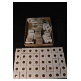Lincoln Wheat Cents Lot - 1913-D to 1930-S in White Card Holders