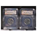 ICG Genuine World Coins Lot in Graded Holders - East Caribbean States, Czech Koruna, Jamaica