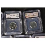 ICG Genuine World Coins Lot in Graded Holders - East Caribbean States, Czech Koruna, Jamaica
