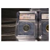 ICG Genuine World Coins Lot in Graded Holders - East Caribbean States, Czech Koruna, Jamaica