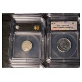 ICG Genuine World Coins Lot in Graded Holders - East Caribbean States, Czech Koruna, Jamaica