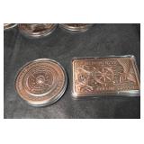 AVDP Copper Rounds & Bars - Mixed Designs, 5 oz & 10 oz Collectible Copper
