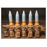 M55A3 20mm TP Target Practice Projectiles - Lot of 5
