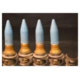 M55A3 20mm TP Target Practice Projectiles - Lot of 5